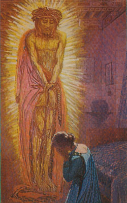 Jésus apparaissant flagellé à Marguerite