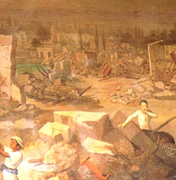 Le tremblement de terre d'Ibarra en 1868.