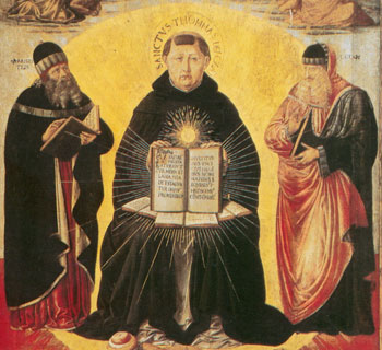 Aristote, saint Thomas et Platon