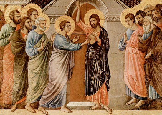 Apparition de Jésus par Buoninsegna