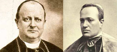 Mgr Tedeschi et le cardinal Ferrari
