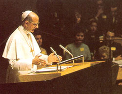 Paul VI à l'ONU