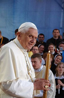 Benoît XVI en Pologne