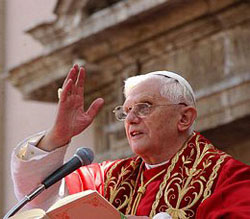 Benoît XVI à Valence