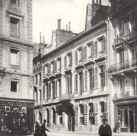 Hôtel de Mme Moitessier à Paris.