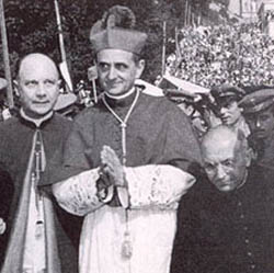 Mgr Montini archevêque de Milan