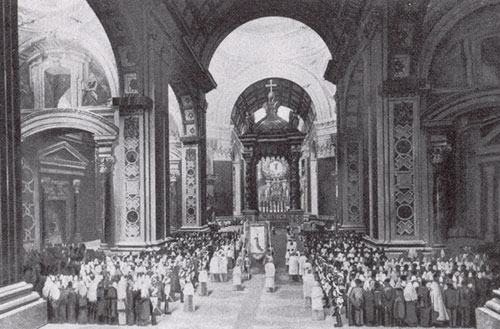 Canonisation de Sainte Thérèse au Vatican
