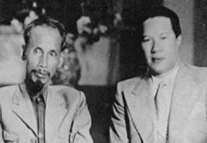 Hô Chi Minh et Bao-Daï