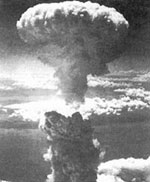 La bombe sur Nagasaki.