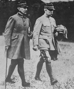 Généraux Foch et Pétain Généraux Foch et Pétain