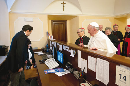 Le pape François