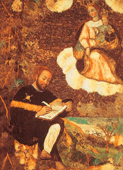 Vierge à saint Luc