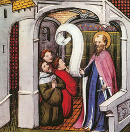 Saint Paul prêche