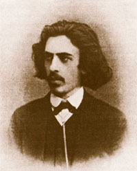 Vladimir Soloviev, à l'âge de vingt ans. Vladimir Soloviev, à l'âge de vingt ans.
