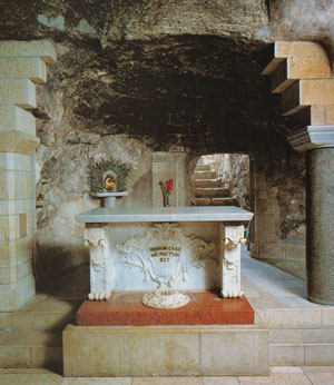 Grotte de l'Annonciation à Nazareth