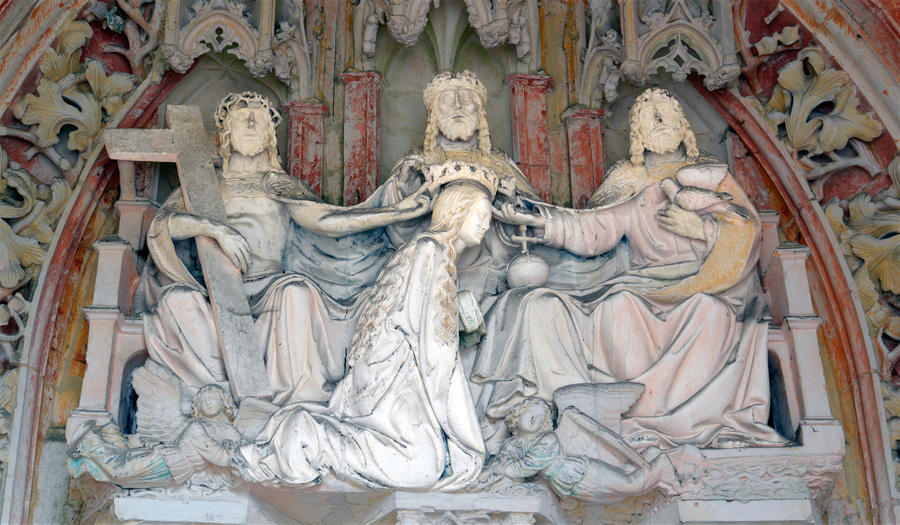 Couronnement de la Très Sainte Vierge par la Sainte Trinité.