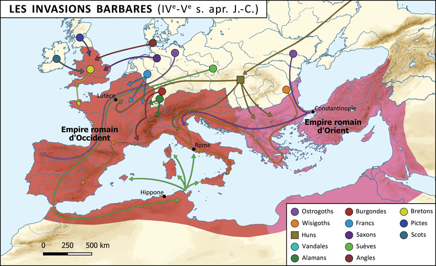 Les invasions barbares