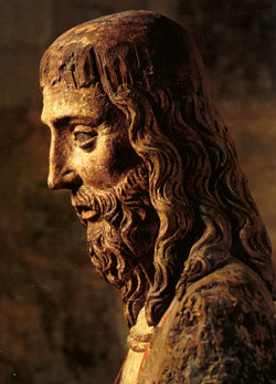 « Christ aux outrages » Abbaye Notre-Dame de Jouarre (XVe siècle).