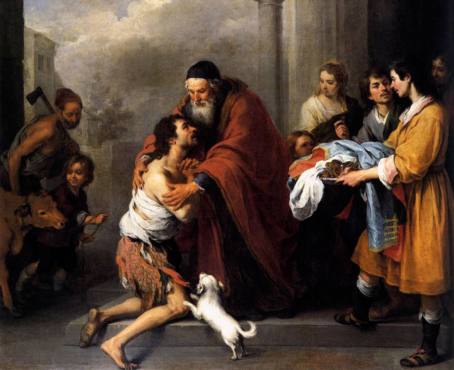 Enfant prodigue par Murillo