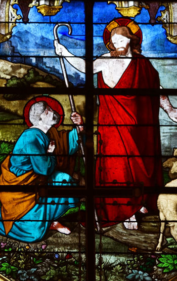 Saint Pierre et Jésus