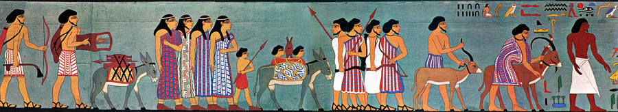 Nécropole antique de Beni Hassan (XIXe siècle av. J.-C)