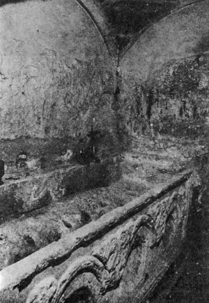 La tombe de Marie.