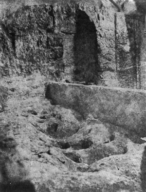 La tombe de Marie.