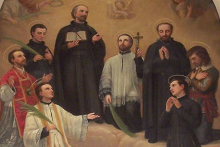 Les saints martyrs canadiens