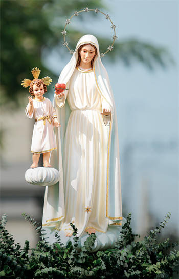 Vierge pèlerine du Cœur Immaculé de Marie de Pontevedra