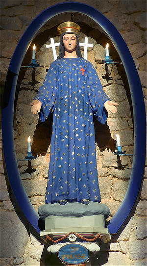 L’apparition de Pontmain, cinquième phase.