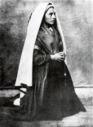 Sainte Bernadette vers 1861