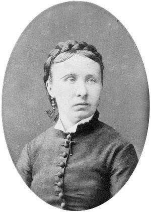 Estelle Faguette en 1880