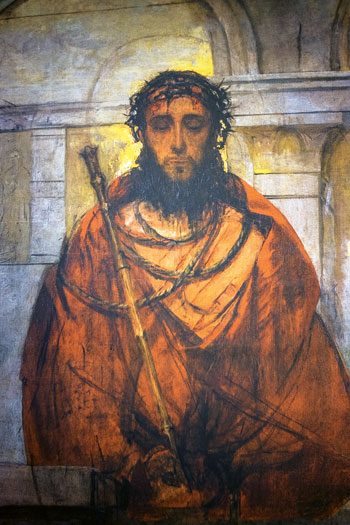 “ Ecce homo ”, Tableau de saint Albert Chmielowski (1879).