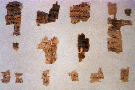 Le “ 7Q5 ”, fragment de saint Marc