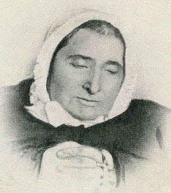 Pauline Jaricot sur son lit de mort.