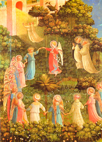 La ronde des élus de Fra Angelico